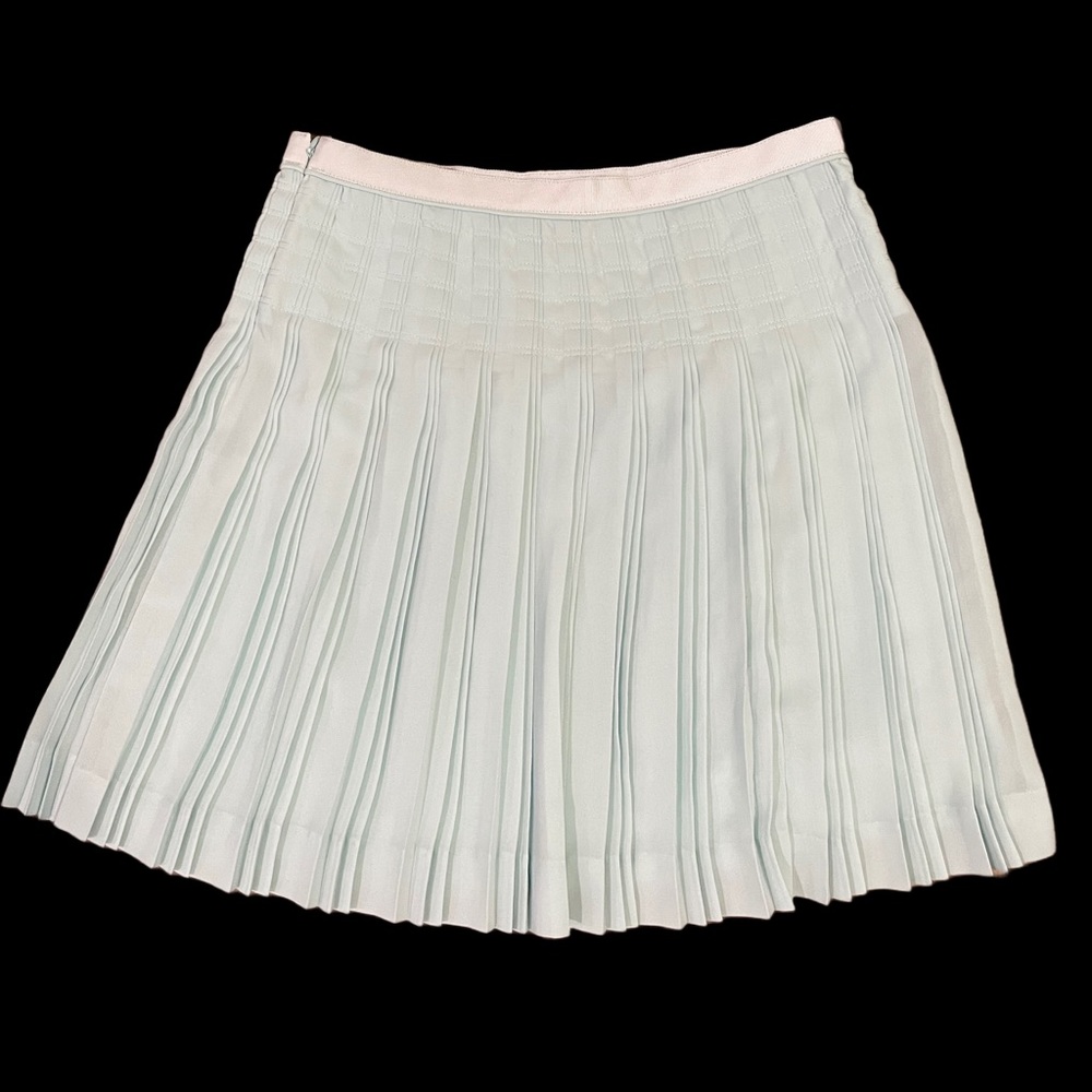 J.Crew Chiffon Pleated Mini Skirt